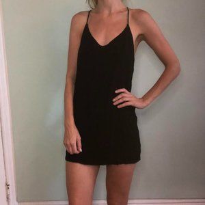 Reformation Black Mini Dress XS